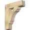 Ekena Millwork Olympic Block Rough Sawn Bracket, Douglas Fir, 6"W x 26"D x 30"H BKT06X26X30OLY05RDF - alternate 1